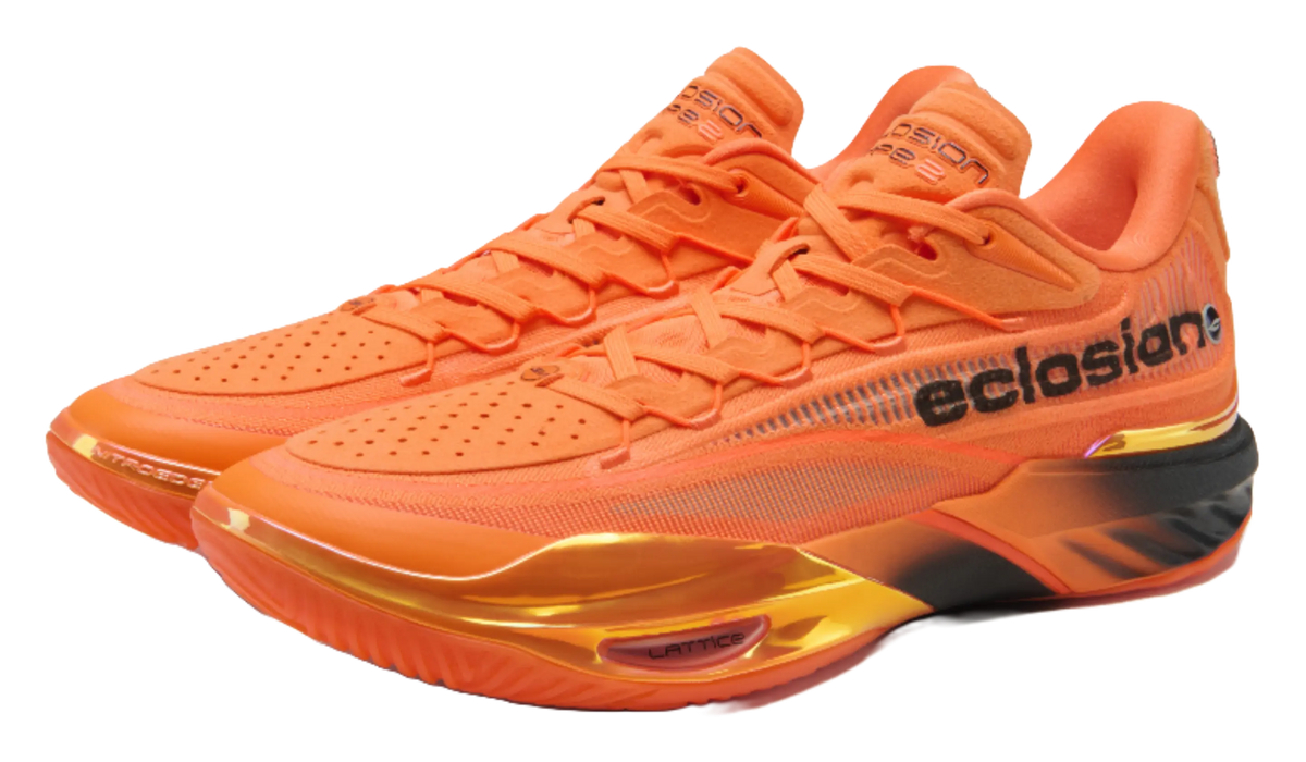 ANTA SNEAKERVERSE SV Eclosion Type 2 - Basketball Shoes for Men Orange Black  VJSNEAKER