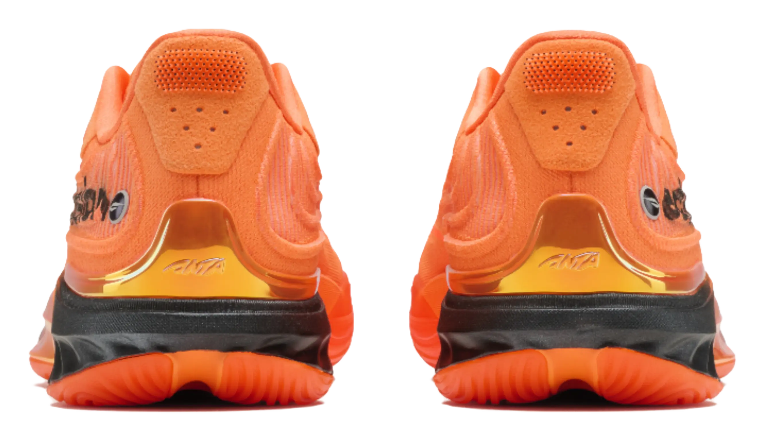 ANTA SNEAKERVERSE SV Eclosion Type 2 - Basketball Shoes for Men Orange Black  VJSNEAKER