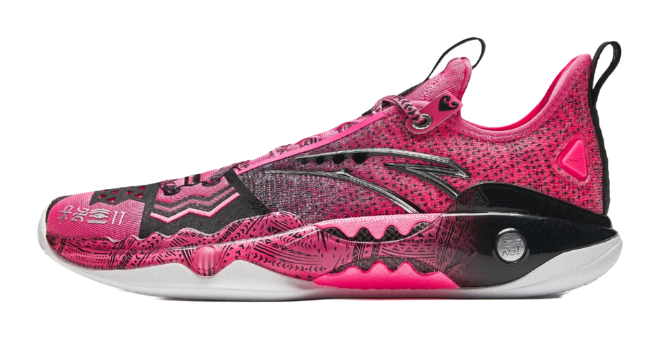 ANTA Shock Wave 5 Pro Kyrie Irving "520" - Pink Black  vjsneaker.com