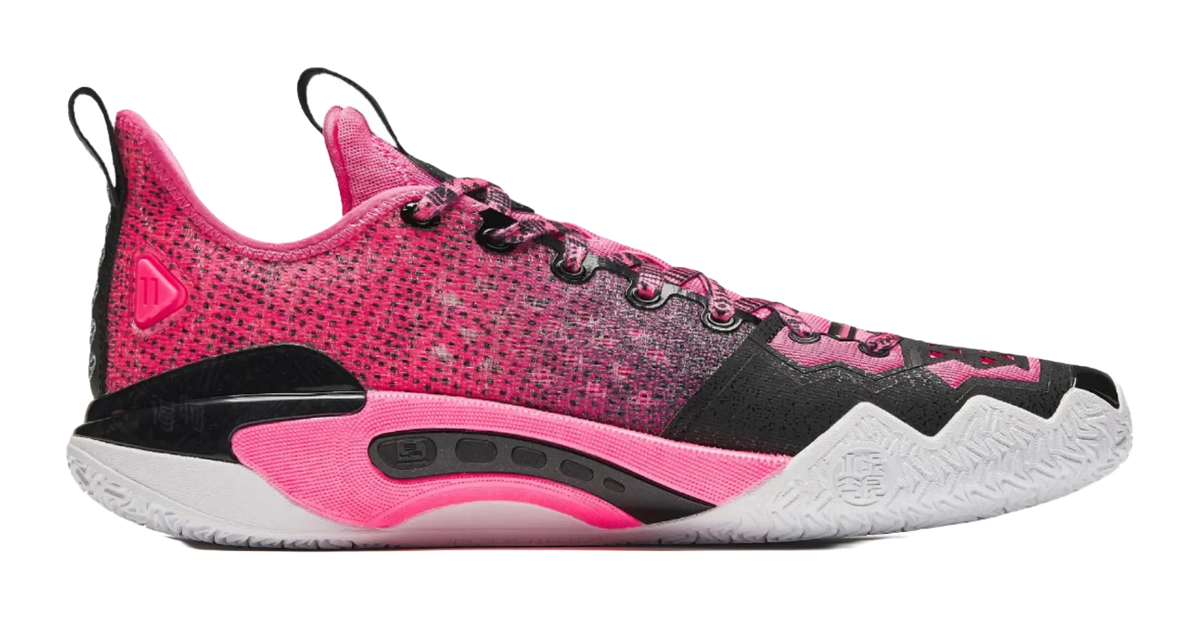 ANTA Shock Wave 5 Pro Kyrie Irving "520" - Pink Black  vjsneaker.com
