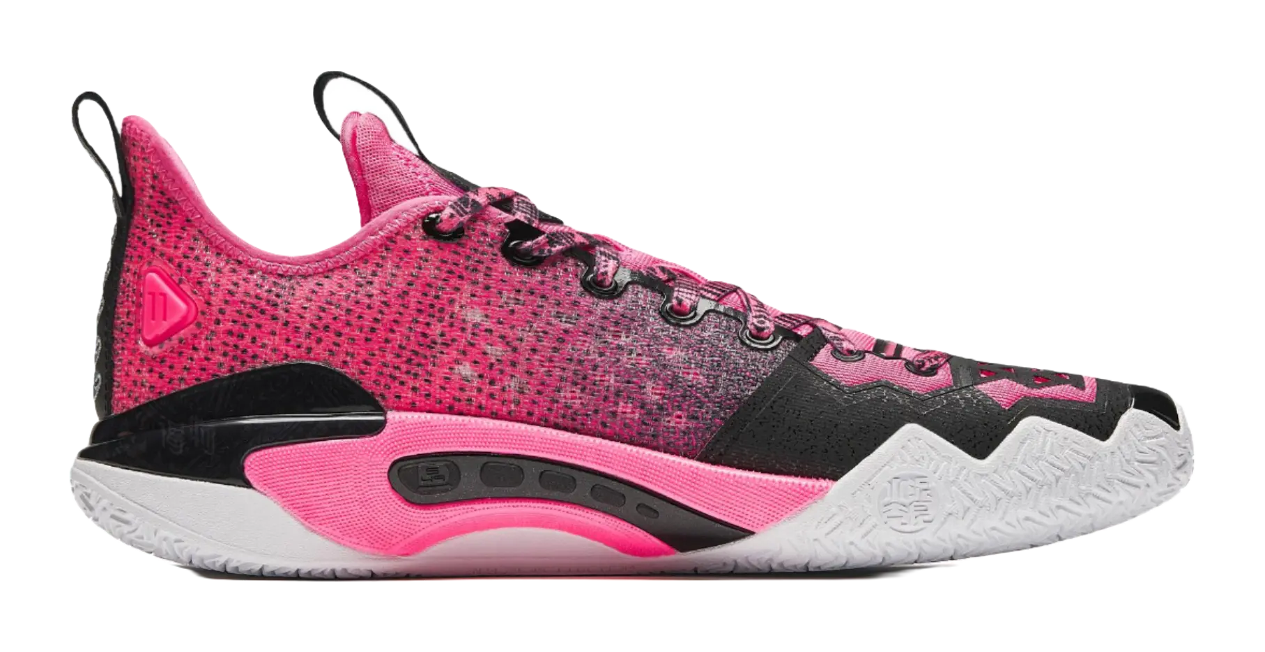 ANTA Shock Wave 5 Pro Kyrie Irving "520" - Pink Black  vjsneaker.com