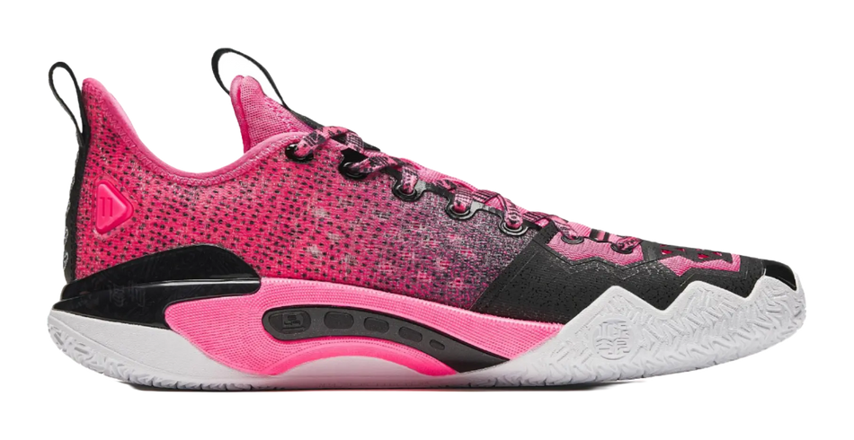 ANTA Shock Wave 5 Pro Kyrie Irving "520" - Pink Black  vjsneaker.com