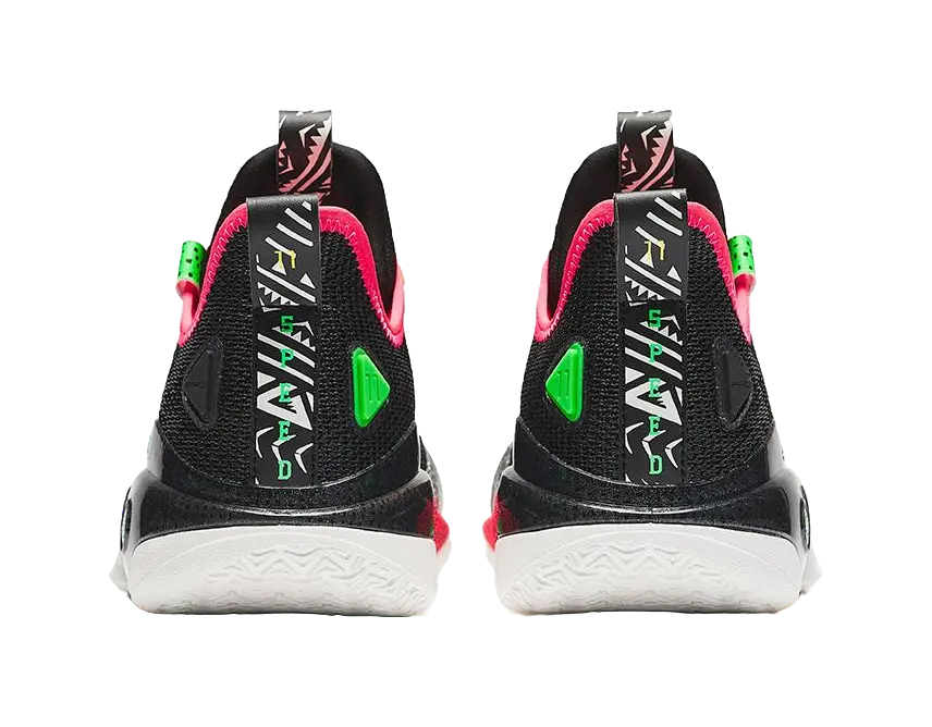 ANTA Shock Wave 5 Pro Kyrie Irving "Speed" - Black Green  vjsneaker.com