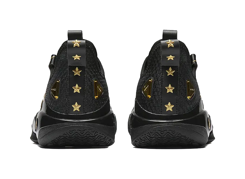 ANTA Shock Wave 5 Pro "Glory" - Basketball Shoes Men's Black Gold  VJSNEAKER