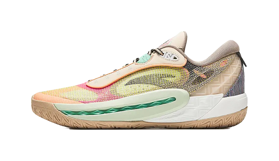 ANTA Shock Wave 6 "Yellow Orange Blue"  vjsneaker.com