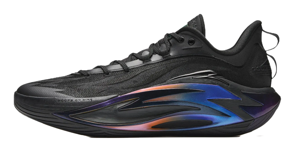 ANTA Shock Wave 7 Dark Matter Basketball Shoes black
