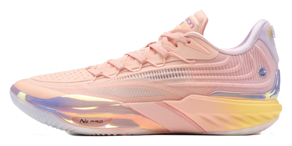 ANTA Sneakerverse SV Eclosion Type 2 - Basketball Shoes Pink Lavender Yellow  VJSNEAKER