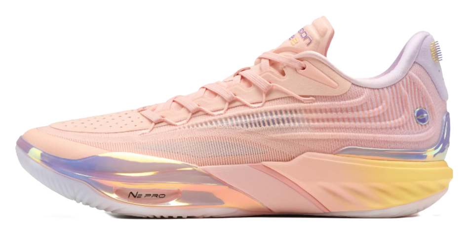 ANTA Sneakerverse SV Eclosion Type 2 - Basketball Shoes Pink Lavender Yellow  VJSNEAKER