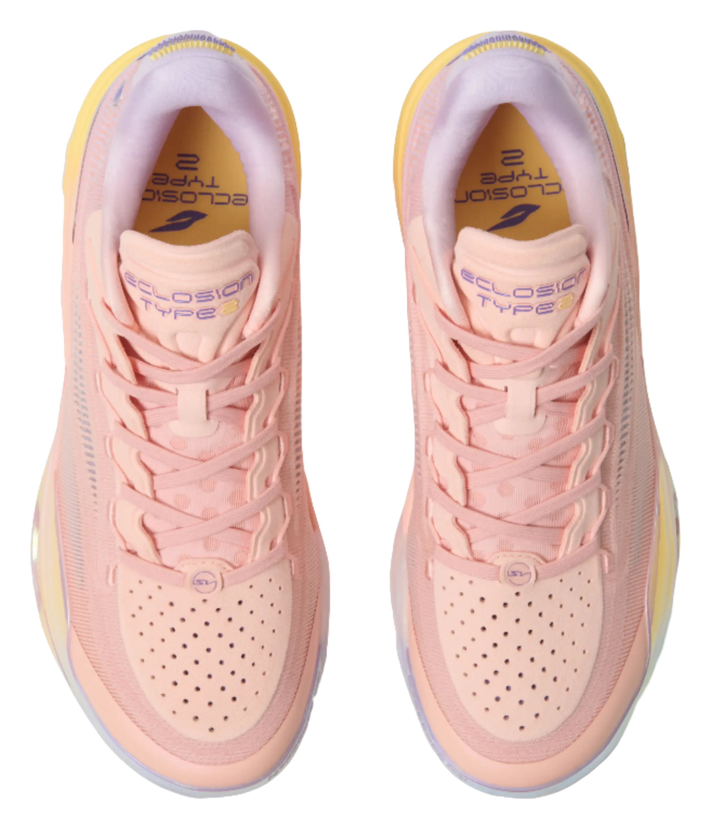 ANTA Sneakerverse SV Eclosion Type 2 - Basketball Shoes Pink Lavender Yellow  VJSNEAKER