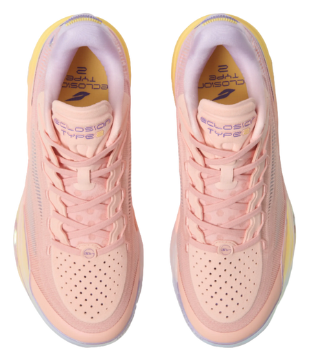 ANTA Sneakerverse SV Eclosion Type 2 - Basketball Shoes Pink Lavender Yellow  VJSNEAKER