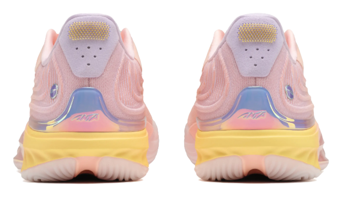 ANTA Sneakerverse SV Eclosion Type 2 - Basketball Shoes Pink Lavender Yellow  VJSNEAKER