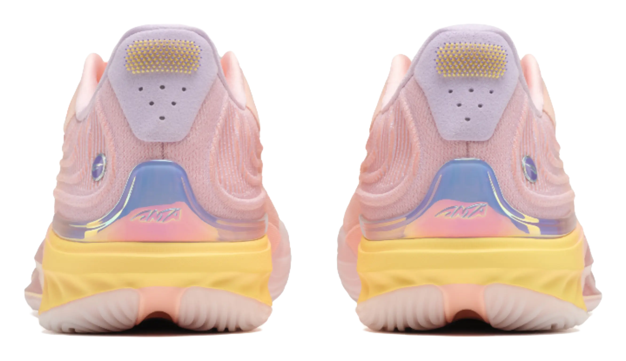 ANTA Sneakerverse SV Eclosion Type 2 - Basketball Shoes Pink Lavender Yellow  VJSNEAKER