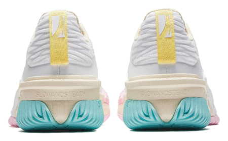 ANTA Space 5 Basketball Shoes Mens Low top Pure White/Light Sugar Yellow 