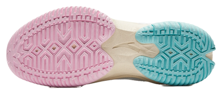 ANTA Space 5 Basketball Shoes Mens Low top Pure White/Light Sugar Yellow 