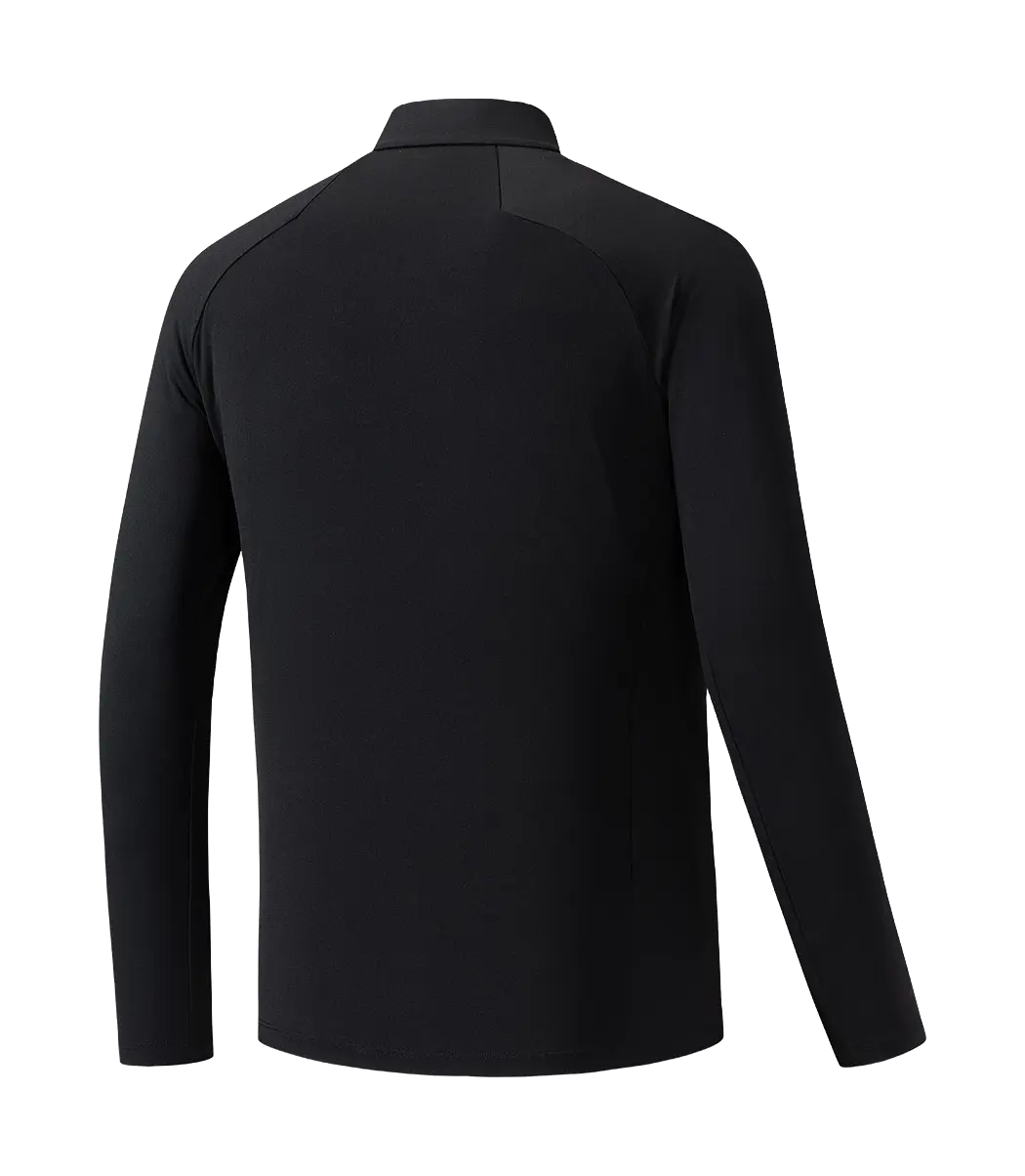 ANTA T Shirts Mens Basic Black 1 Half Turtleneck  vjsneaker.com