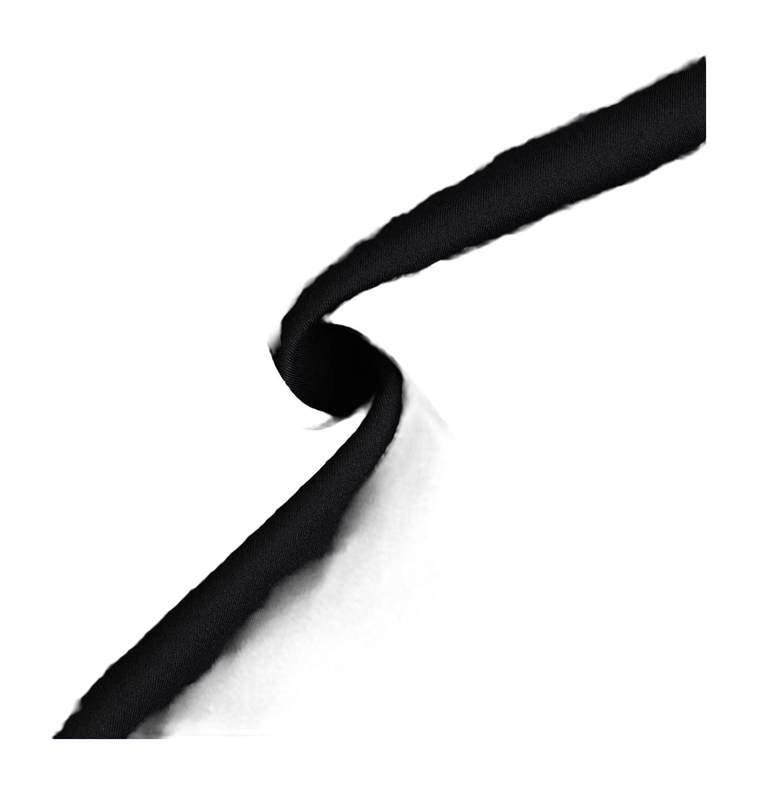 ANTA T Shirts Mens Basic Black 1 Half Turtleneck  vjsneaker.com