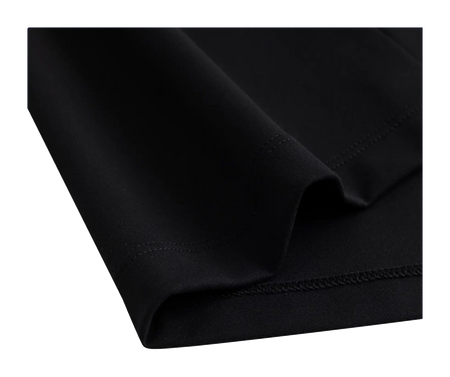 ANTA T Shirts Mens Basic Black 1 Half Turtleneck  vjsneaker.com