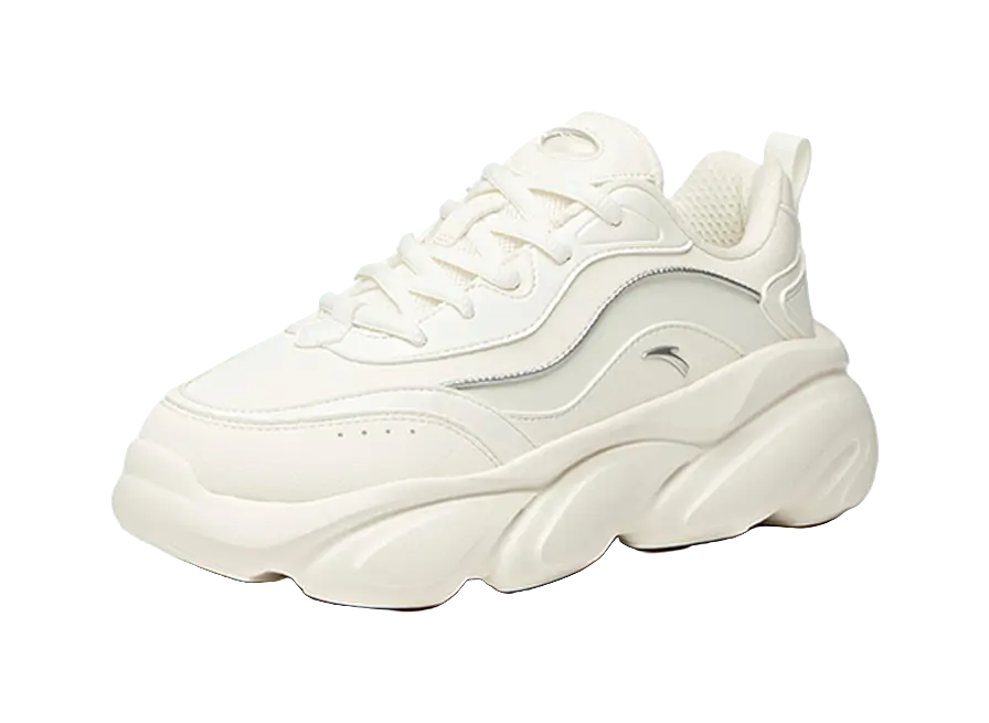 ANTA Women's Life Series 'Ivory Silver'  VJSNEAKER