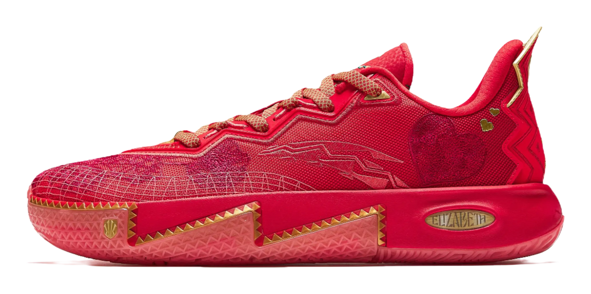 ANTA x Sneaker Room KAI 2 Kyrie Irving "Mother's Day" - Basketball Shoes Men's Red Gold  vjsneaker.com