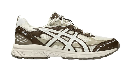 ASICS GEL NUNOBIKI Low top Chunky Sneakers Unisex Cream White Brown  vjsneaker.com