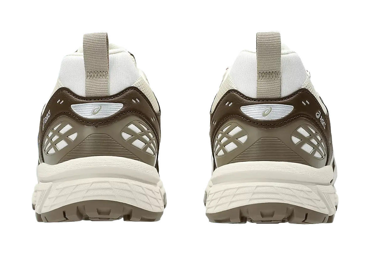 ASICS GEL NUNOBIKI Low top Chunky Sneakers Unisex Cream White Brown  vjsneaker.com