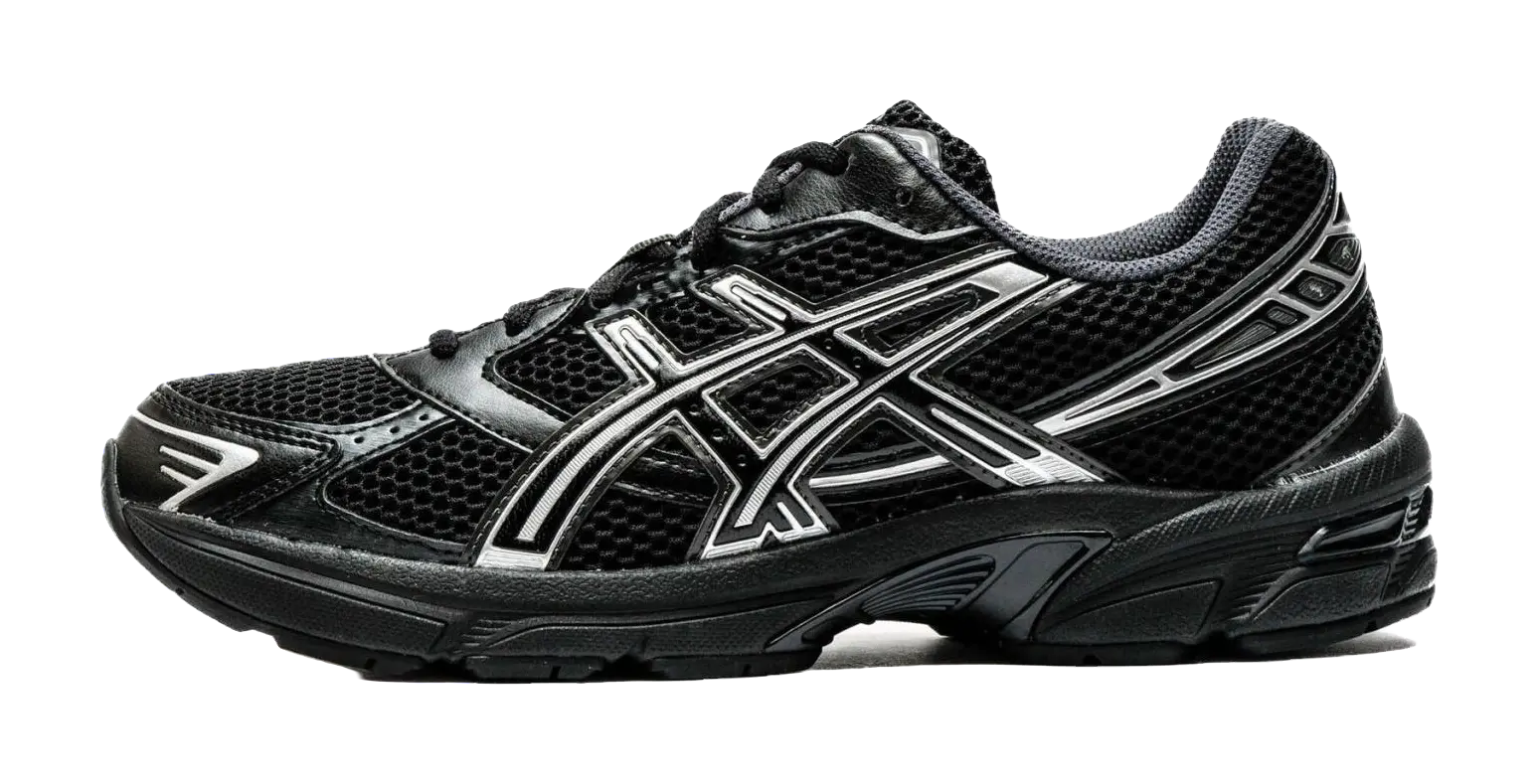 ASICS Gel 1130 Black Pure Silver  vjsneaker.com