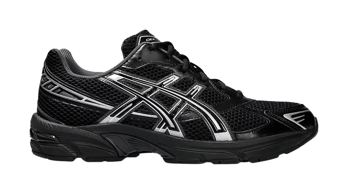 ASICS Gel 1130 Black Pure Silver  vjsneaker.com