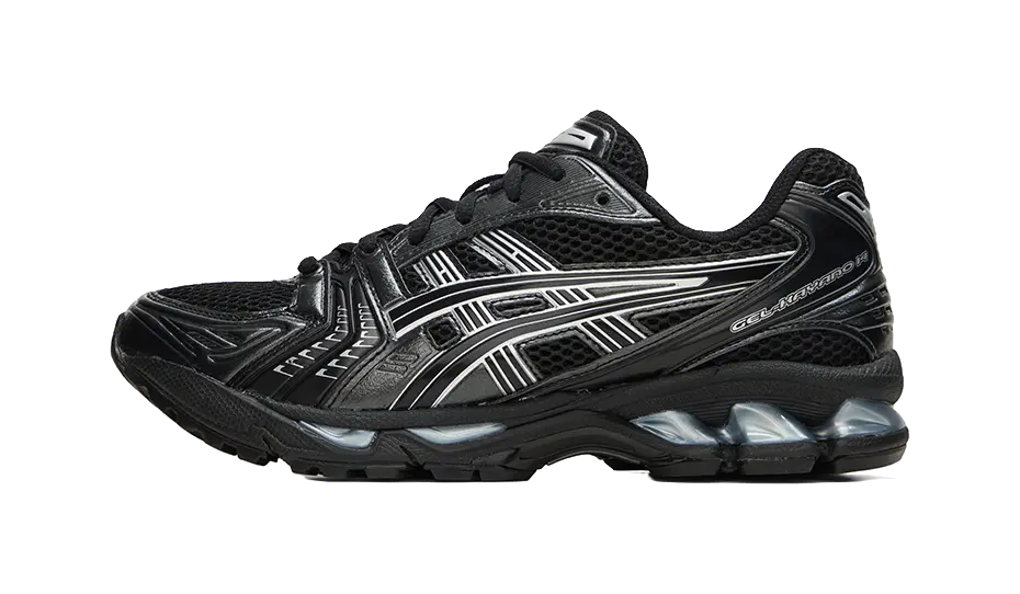 ASICS Gel Kayano 14 Black Pure Silver  vjsneaker.com