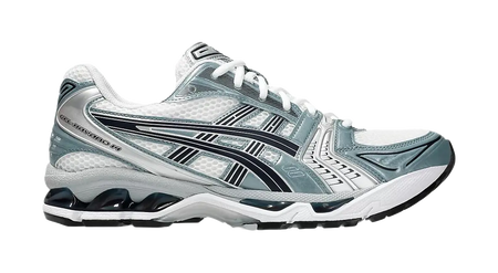 ASICS Gel Kayano 14 White Fjord Grey  vjsneaker.com