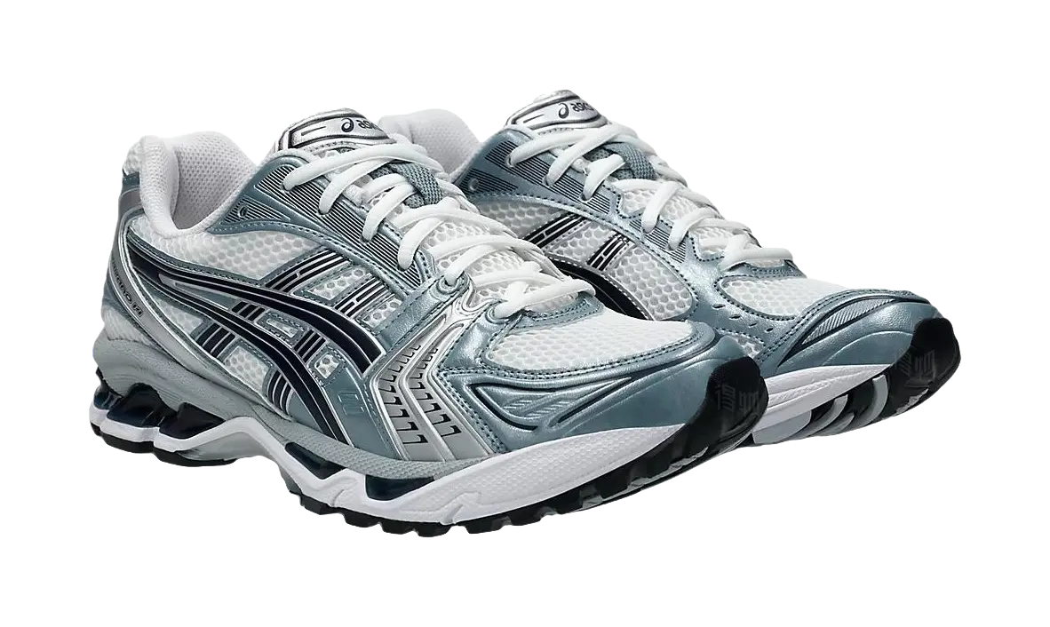 ASICS Gel Kayano 14 White Fjord Grey  vjsneaker.com