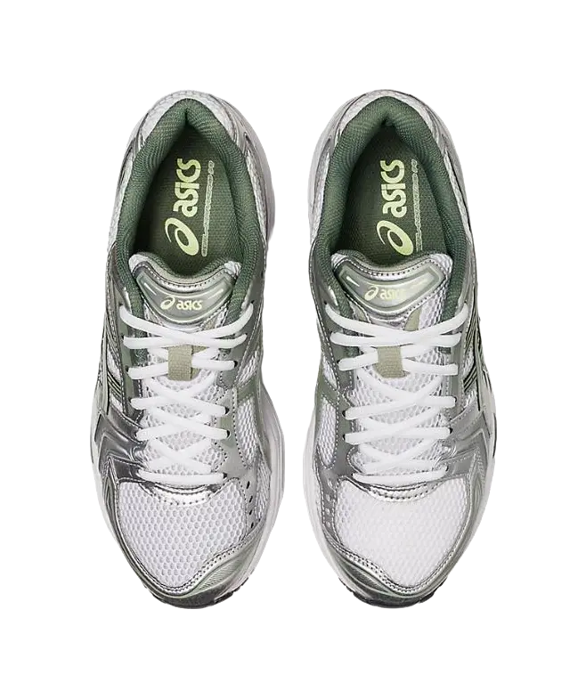 ASICS Gel Kayano 14 White Pure Silver Slate Grey Sage  vjsneaker.com