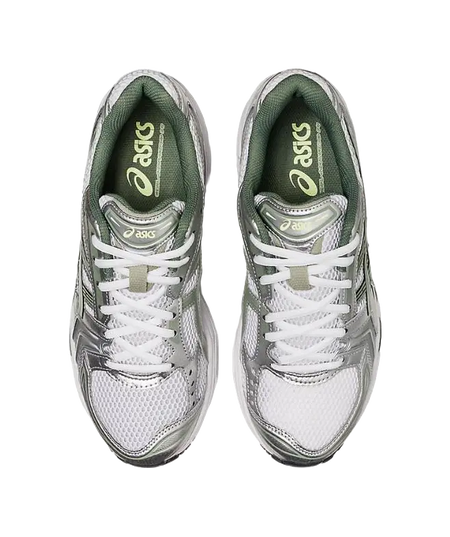 ASICS Gel Kayano 14 White Pure Silver Slate Grey Sage  vjsneaker.com