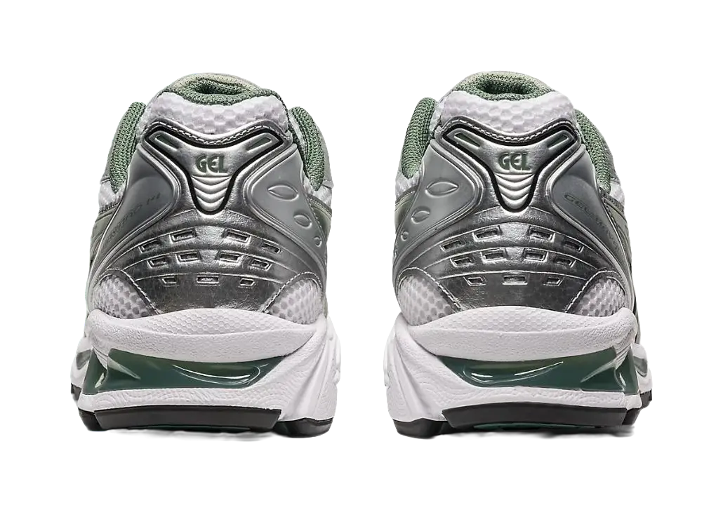 ASICS Gel Kayano 14 White Pure Silver Slate Grey Sage  vjsneaker.com