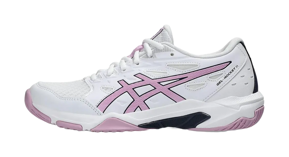 ASICS Gel Rocket 11 White Light Ube Womens  vjsneaker.com