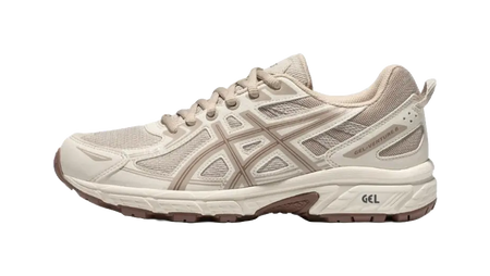 ASICS Gel Venture 6 Cream Grey Womens  vjsneaker.com