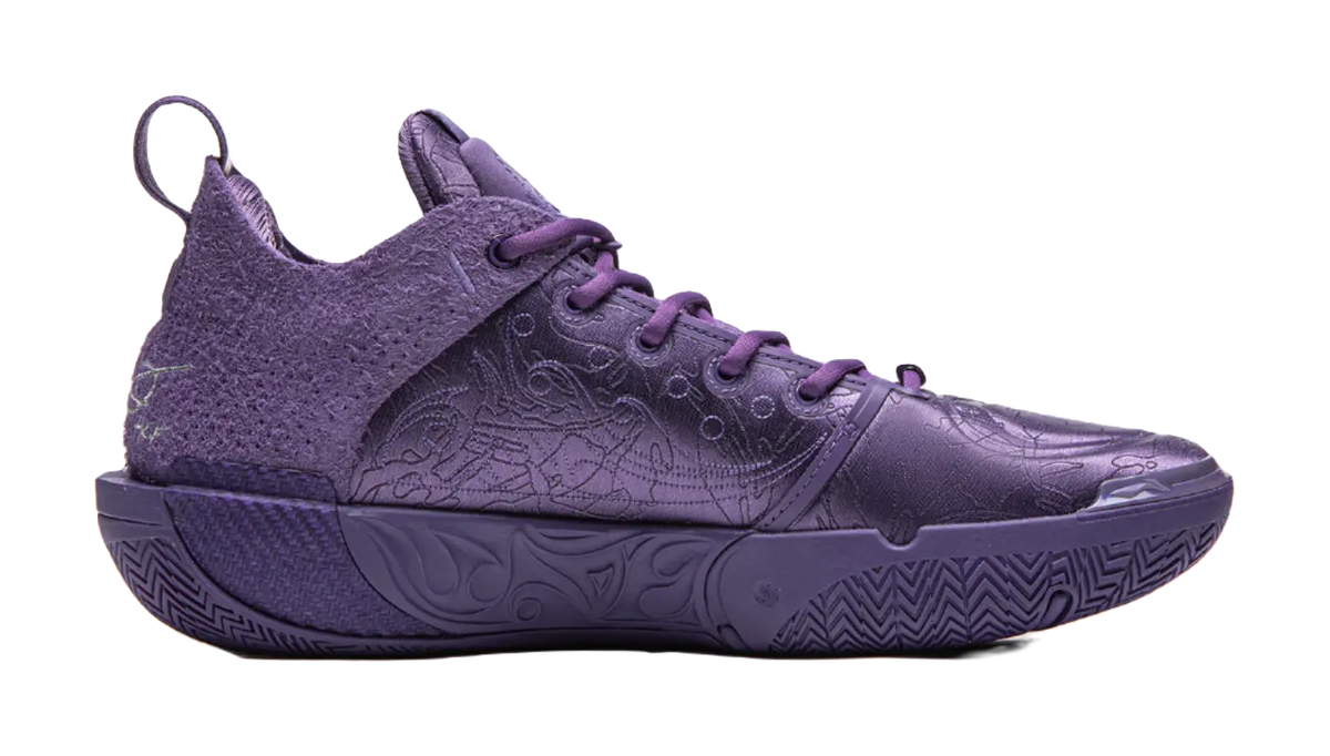 Aape x LiNing Way of Wade 12 WOW 12 - LUX basketball shoes for men mineral purple 