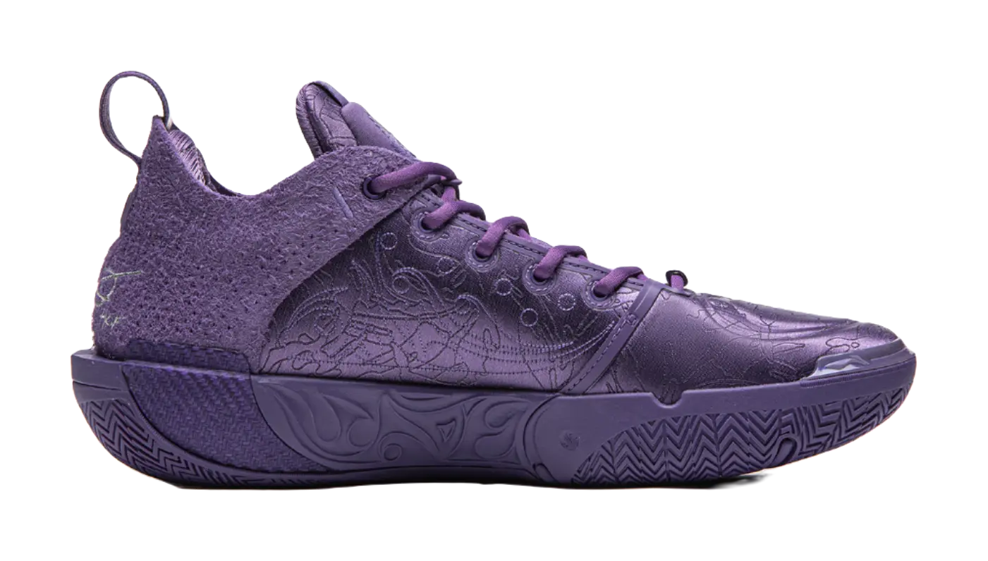 Aape x LiNing Way of Wade 12 WOW 12 - LUX basketball shoes for men mineral purple 