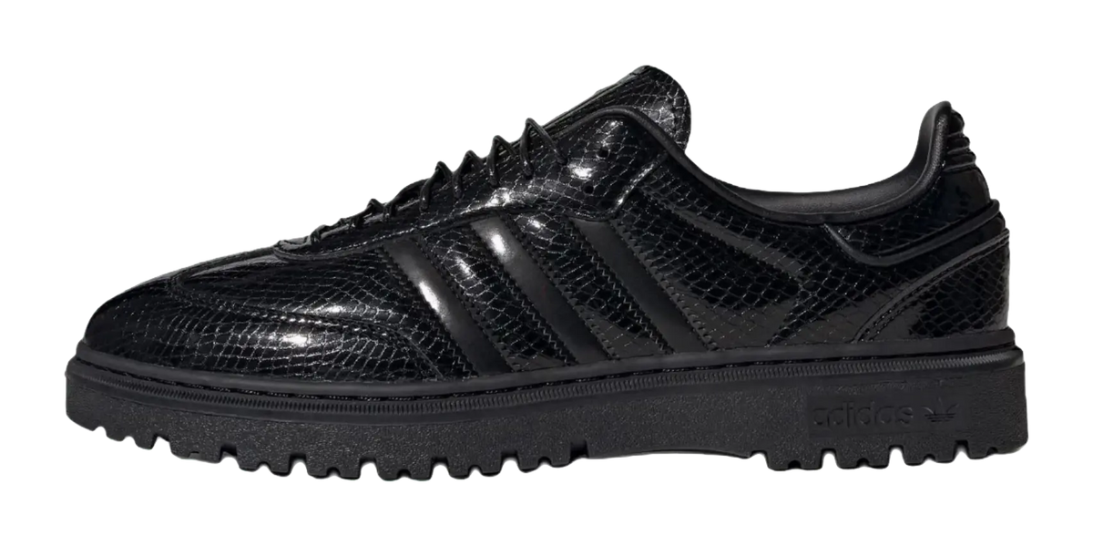 Adidas Originals Samba Abrasion Resistant Low Top Casual Shoes Unisex Black  vjsneaker.com