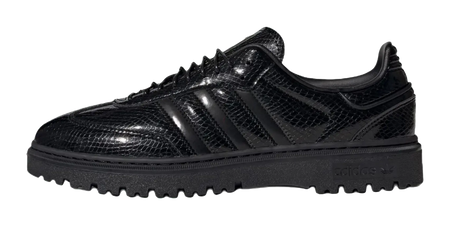 Adidas Originals Samba Abrasion Resistant Low Top Casual Shoes Unisex Black  vjsneaker.com