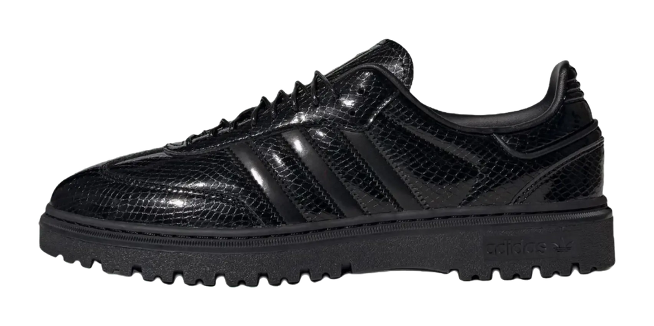 Adidas Originals Samba Abrasion Resistant Low Top Casual Shoes Unisex Black  vjsneaker.com