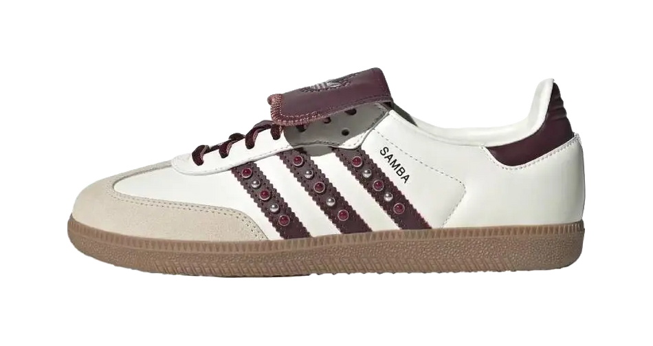 Adidas Originals Samba LT Abrasion Resistant Low top Skateboard Shoes Unisex White  vjsneaker.com