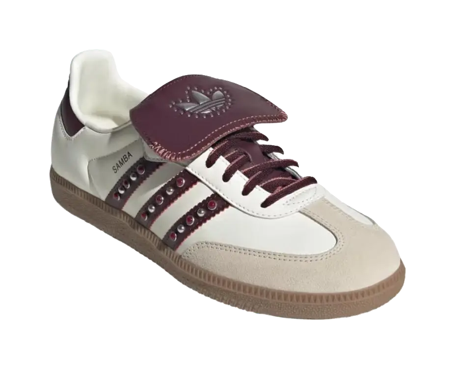 Adidas Originals Samba LT Abrasion Resistant Low top Skateboard Shoes Unisex White  vjsneaker.com