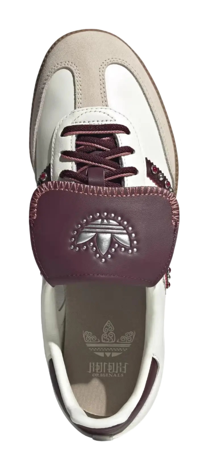 Adidas Originals Samba LT Abrasion Resistant Low top Skateboard Shoes Unisex White  vjsneaker.com