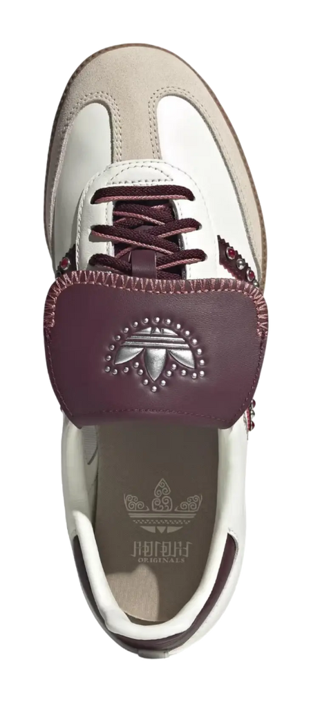 Adidas Originals Samba LT Abrasion Resistant Low top Skateboard Shoes Unisex White  vjsneaker.com