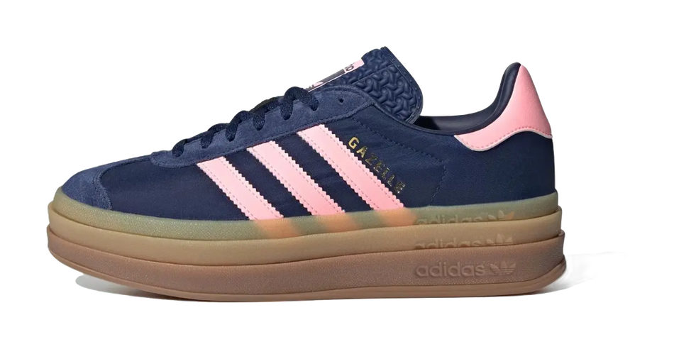 Adidas Wmns Gazelle Bold Blue Pink Spark Womens  vjsneaker.com