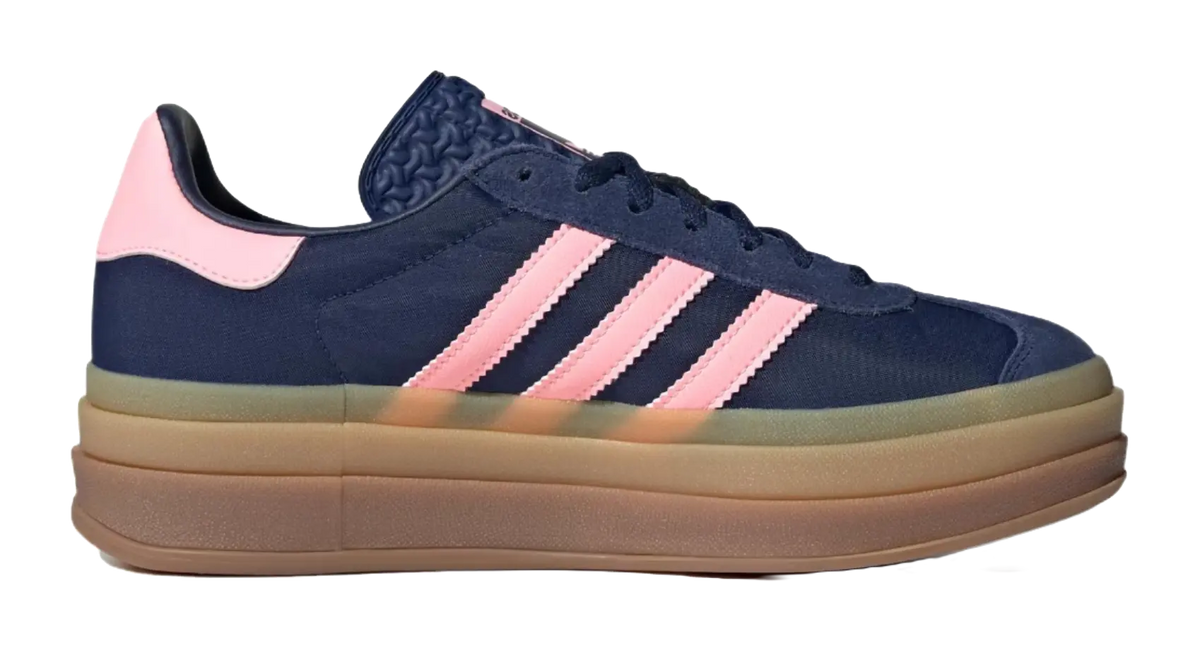 Adidas Wmns Gazelle Bold Blue Pink Spark Womens  vjsneaker.com