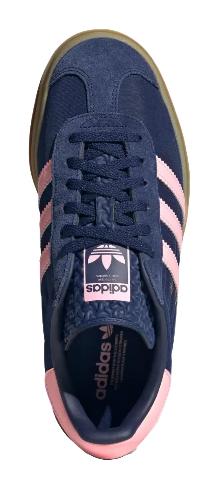 Adidas Wmns Gazelle Bold Blue Pink Spark Womens  vjsneaker.com