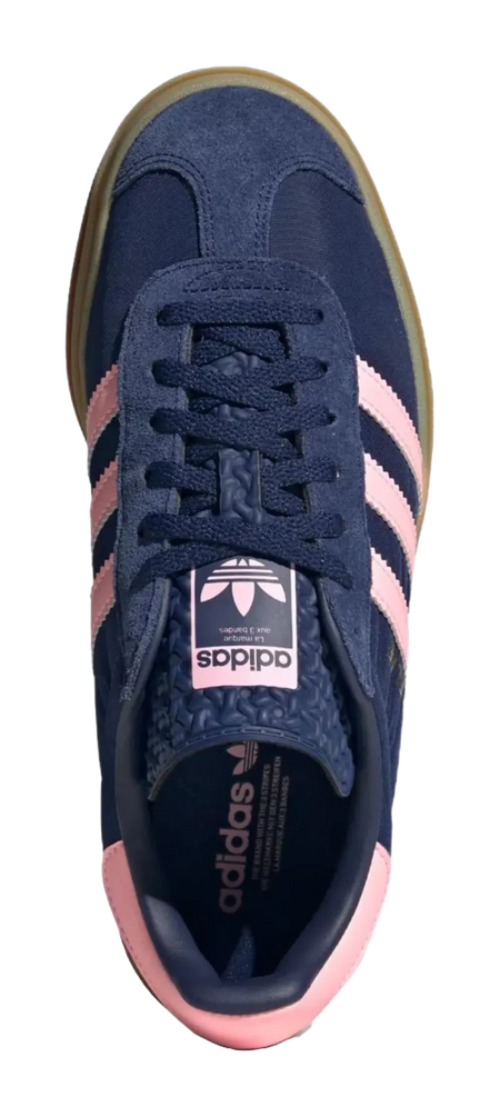 Adidas Wmns Gazelle Bold Blue Pink Spark Womens  vjsneaker.com