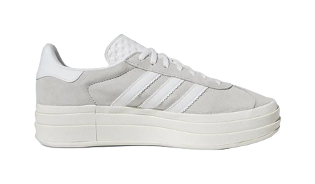 Adidas Wmns Gazelle Bold Grey White Womens  vjsneaker.com