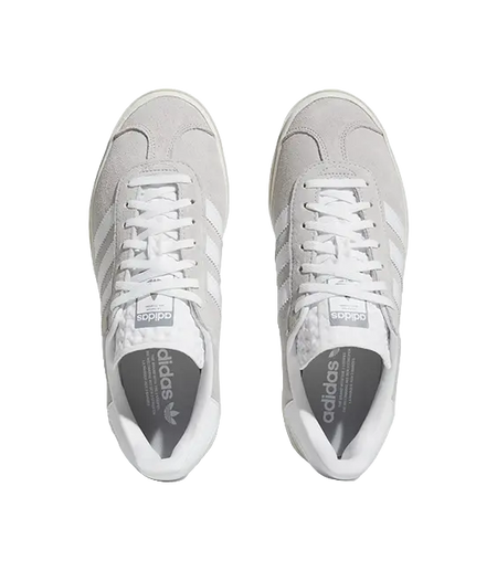 Adidas Wmns Gazelle Bold Grey White Womens  vjsneaker.com